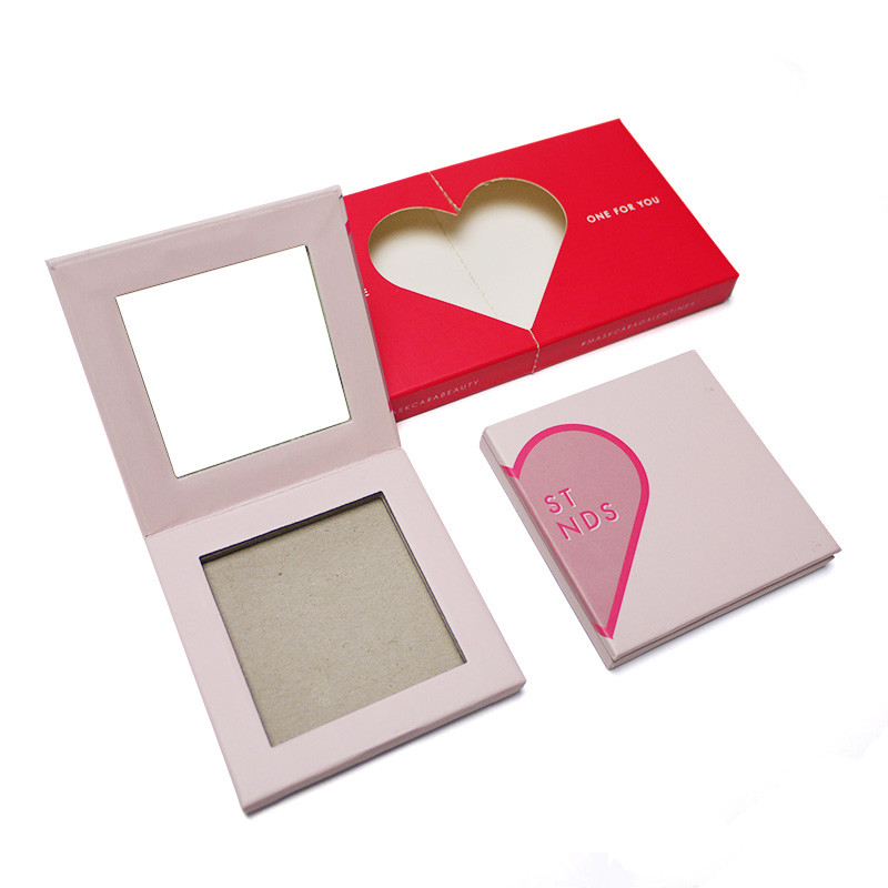 Private Label Red Eyeshadow Palette Valentine's Day Gift Box