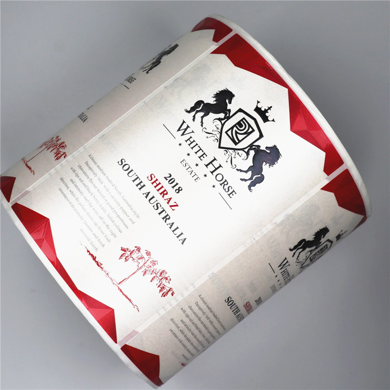 wine label sticker