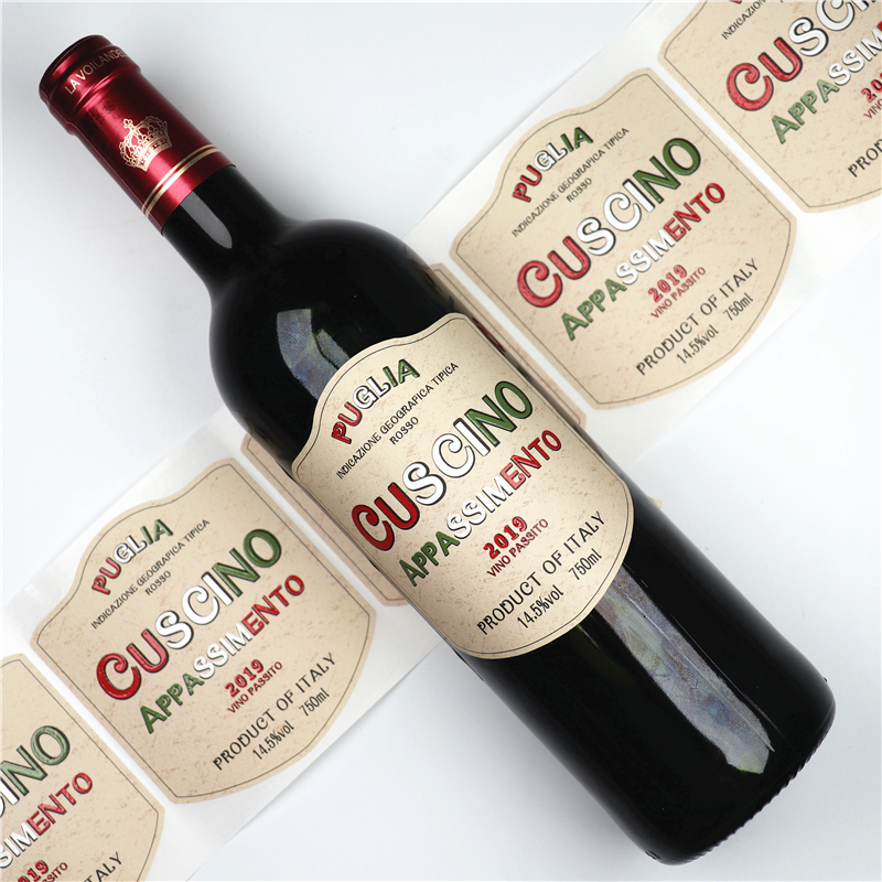 personalised wine bottle labels