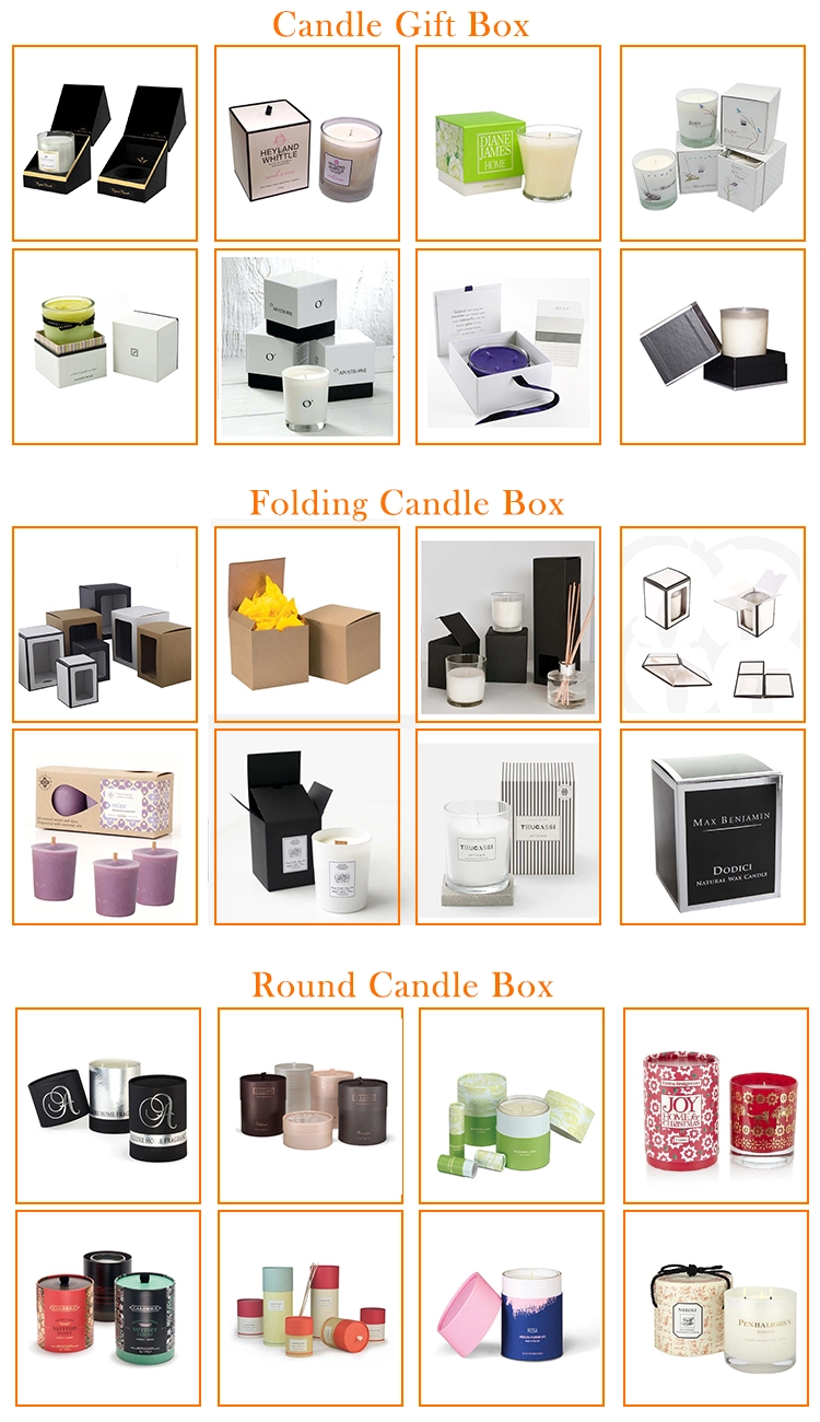 round candle boxes